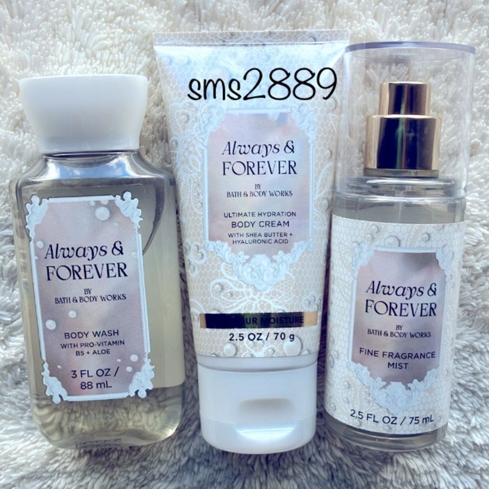 Bath and Body Works Always & Forever Mini Set